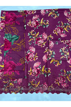 Daman Boring 3 Piece Linen Printed Suit with Custom Stitching