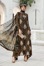 Digital Printed Lawn Embroidered Dress